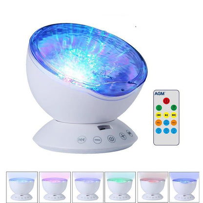 LED Night Light Projector Luminaria Novelty Lamp